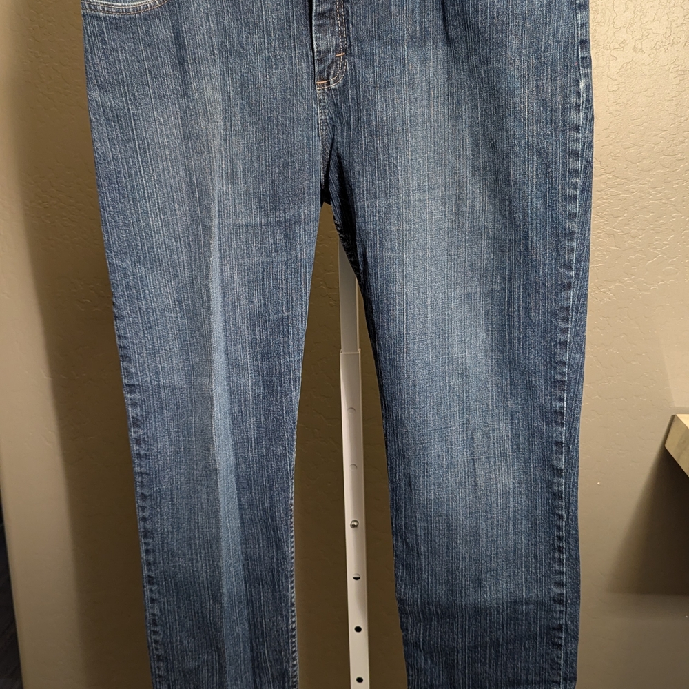 Lee Riders Blue Denim Jeans Women's 16W - Picture 5 of 5